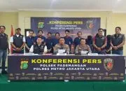 Polisi Tangkap 5 Pencuri Motor di Pademangan Jakut