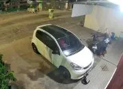 Pencuri Meja Warung Bakso di Bekasi, Aksi Terekam CCTV